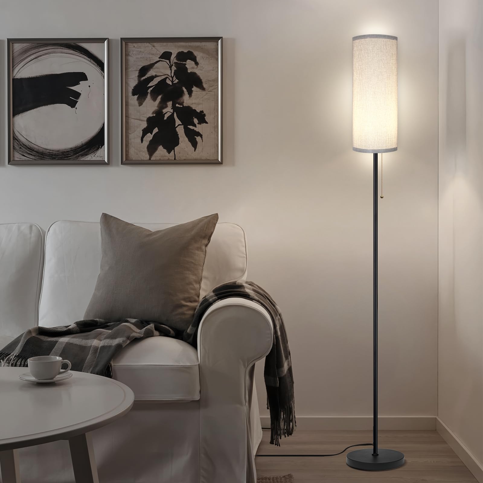 Ldeco floor lamp includes LED bulb for energy efficiency