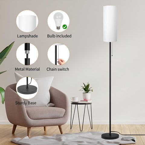 Ldeco LED bulb included for immediate ambient lighting.