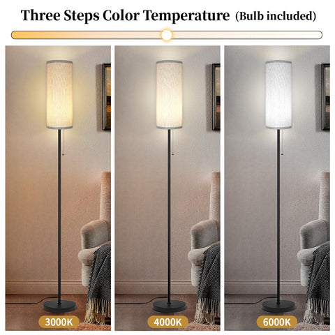 Ldeco floor lamp sturdy weighted base for safety