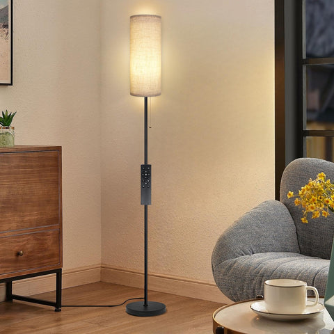 Ldeco floor lamp fits under sofas and in corners to save space.