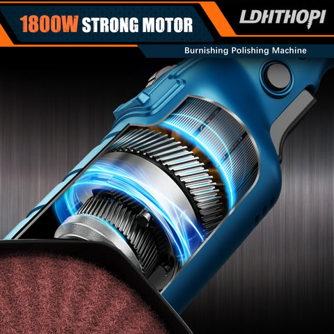 LDHTHOPI eight-speed dial detail enables precise speed control