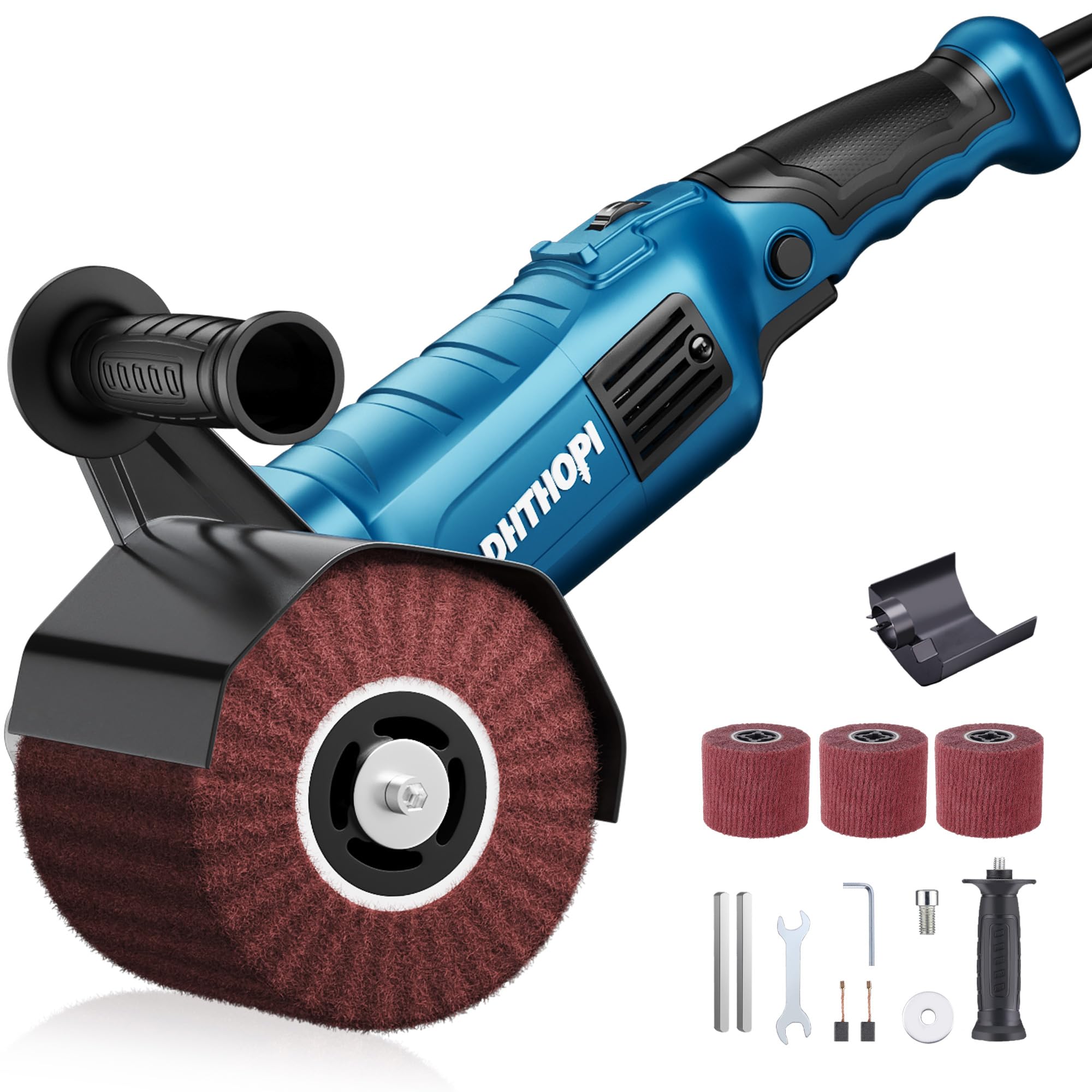 LDHTHOPI burnishing polisher front view for easy maneuvering