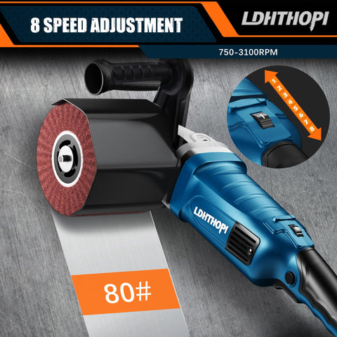 LDHTHOPI polishing wheel 4x4-7 inch demonstrates versatility for different materials