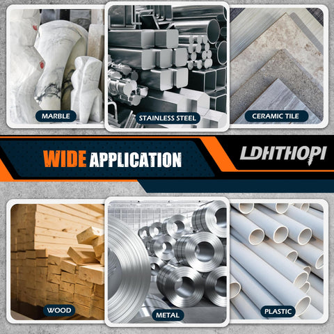 LDHTHOPI surface-conditioning tool suitable for rust removal and oxidation smoothing.