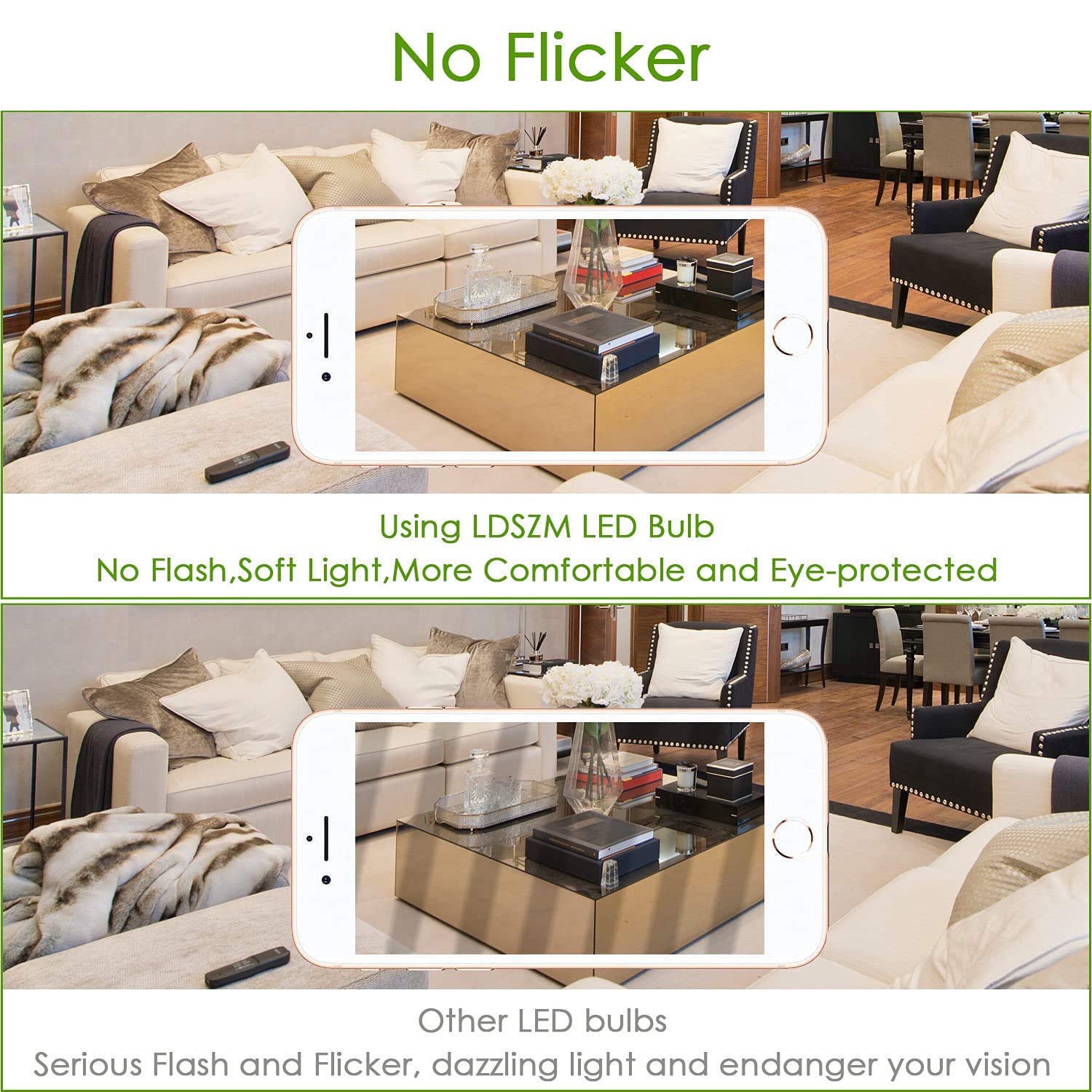 LDSZM fire-retardant PC material bulb supports safer fixtures.