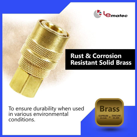 Teflon tape included improves seal reliability during installation across threads.