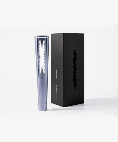 LE SSERAFIM Official Light Stick packaged for display and gifting