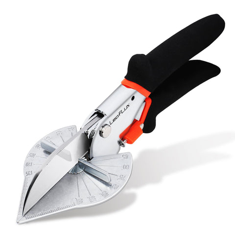 LeafLux Miter Shears blade close-up for precise trimming