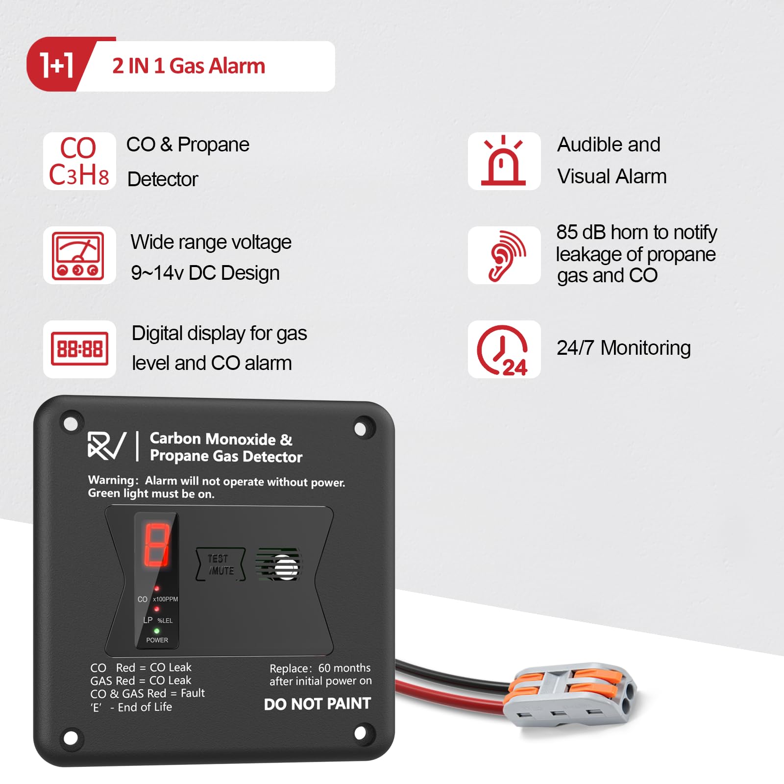 Leakbee R503 lever-nut connector allows simple, no-tape installation