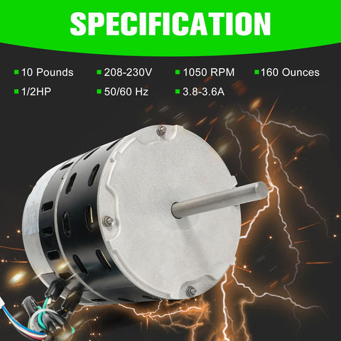 Packaging photo showing ready-to-install blower motor segment