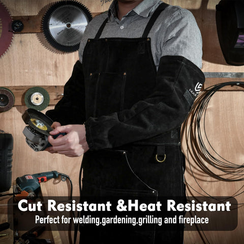 LeaSeek universal sleeve suitable for gardening, pruning, and grilling.