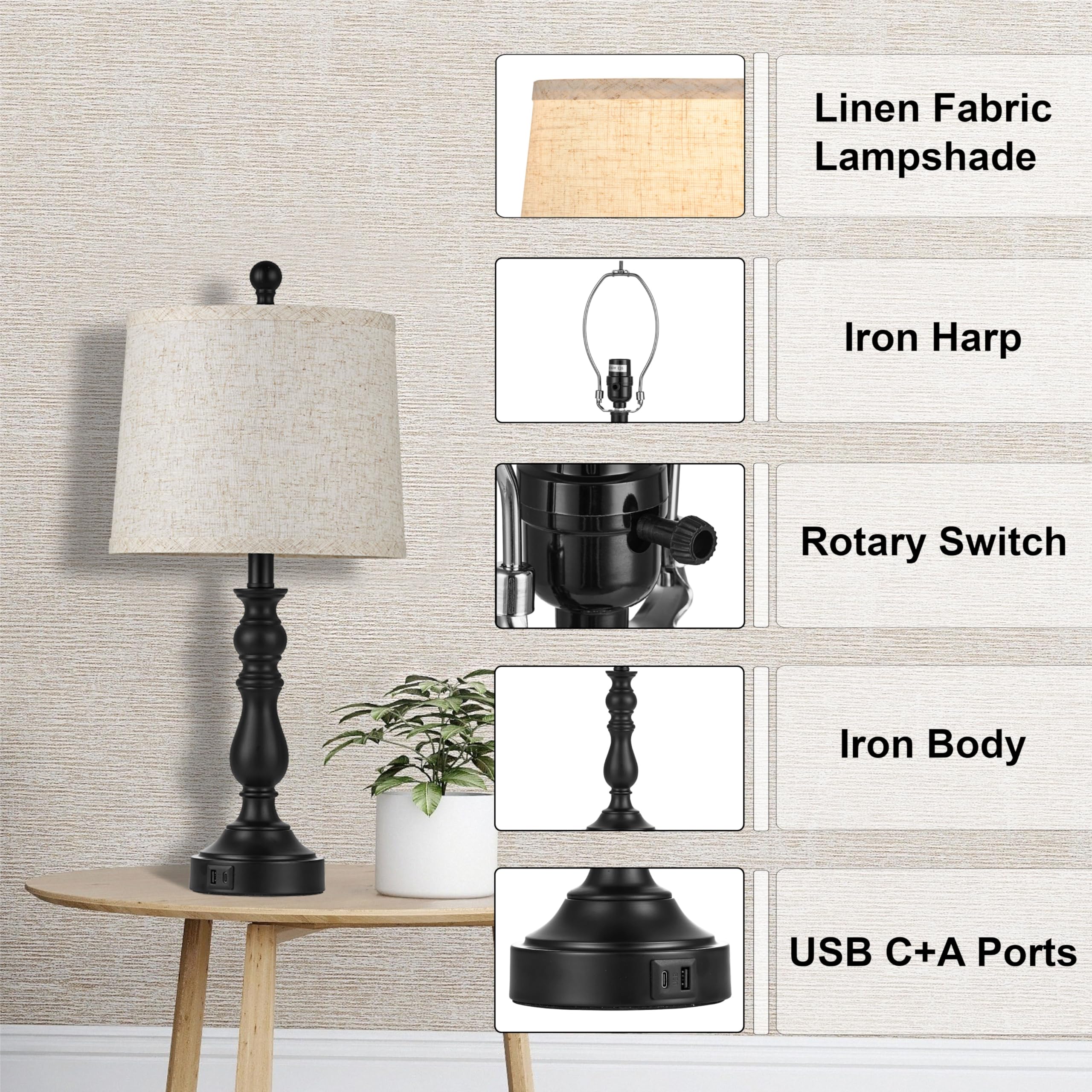 Leasgy vintage-inspired lighting enhances rustic decor in any room.