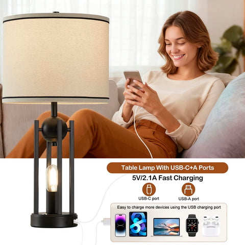 Leasgy LED bulbs included for immediate, energy-efficient lighting.