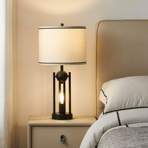 Leasgy living room lamps create a warm, inviting vibe.