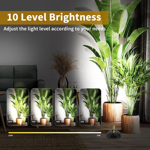 LEASTYLE RGBW color-changing spotlight adds mood lighting for parties.