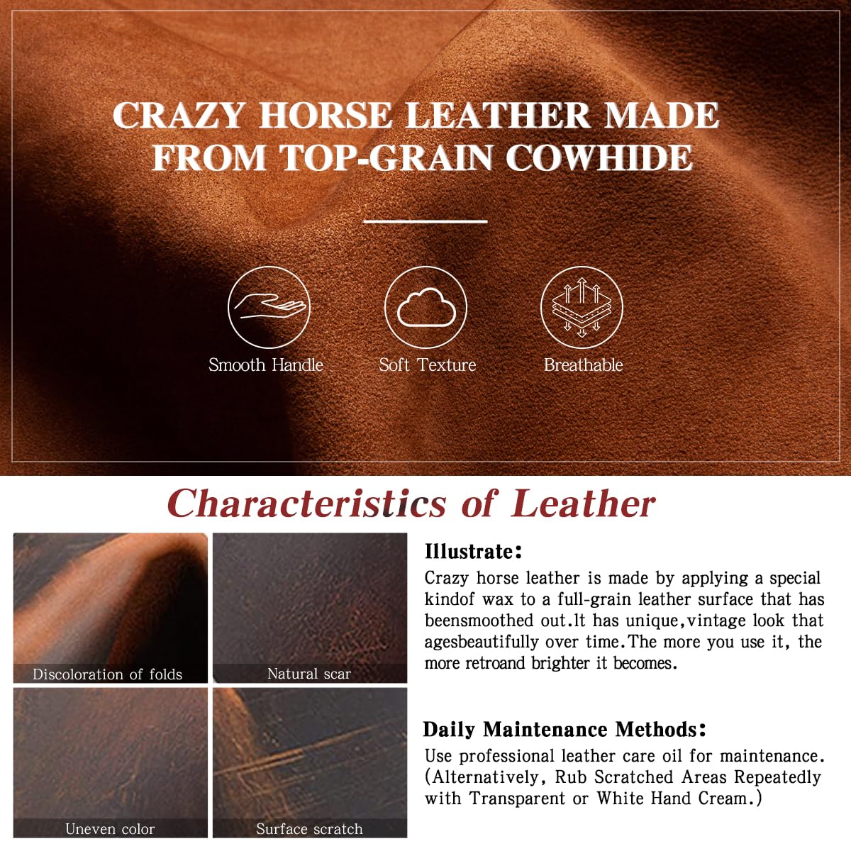 Leather Tool Pouch Electrician Brown belt holes demonstrate compatibility with belts up to five inches