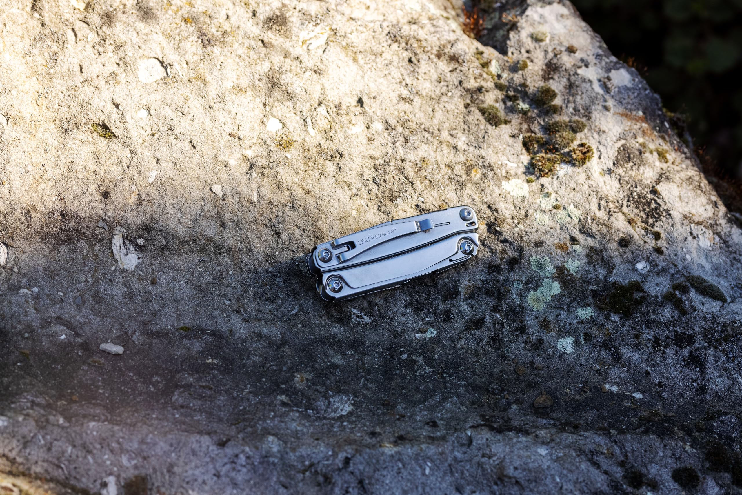 Leatherman Bolster can opener handy at campsite