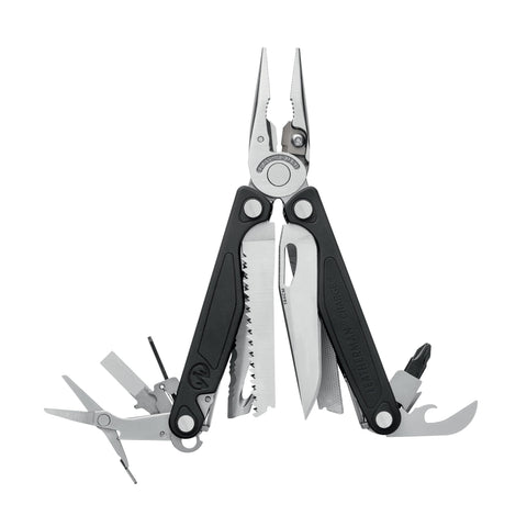 Leatherman Charge Plus outside-accessible blades for fast in-hand tasks.