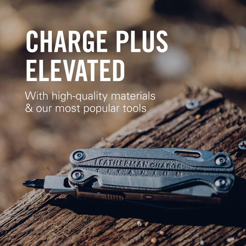 Leatherman Charge Plus TTI with pliers open for on-site repairs and fast gripping