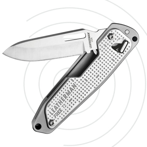 Leatherman Free T2 cam-lock system ensures secure open tools