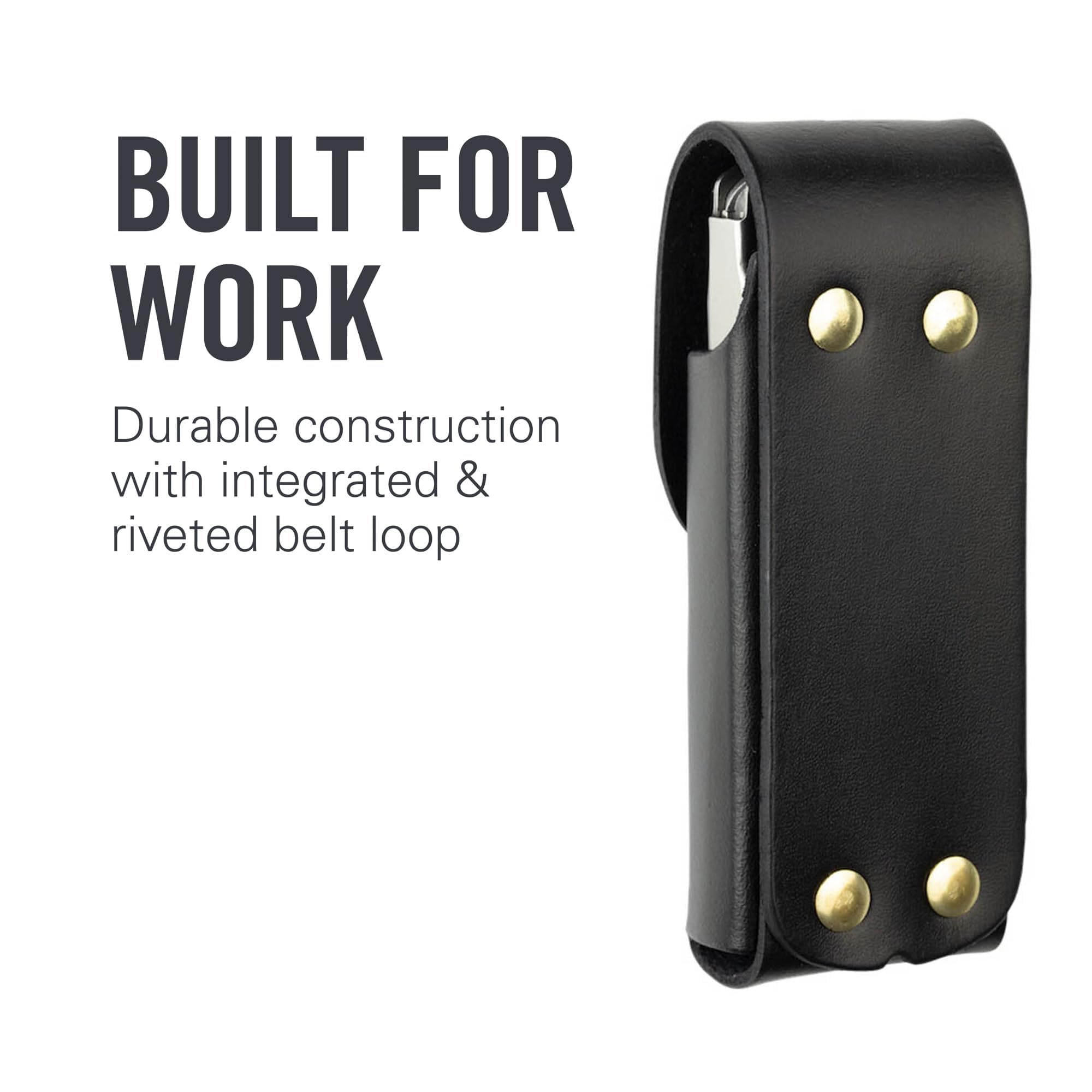 Heavy-duty snap closure ensures secure carry during movement.