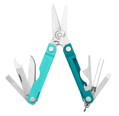 LEATHERMAN Micra on a keychain, compact and ready for quick on-the-go fixes.