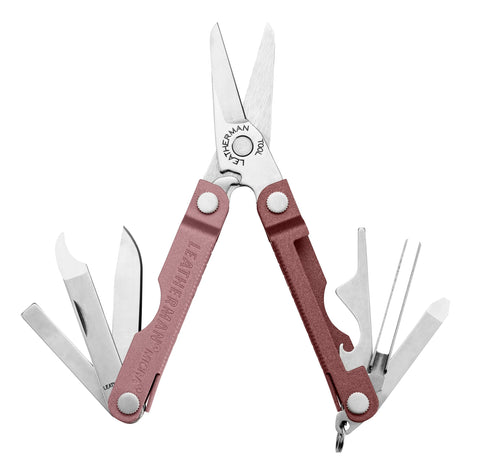 Leatherman Micra on keychain for everyday carry and quick fixes.
