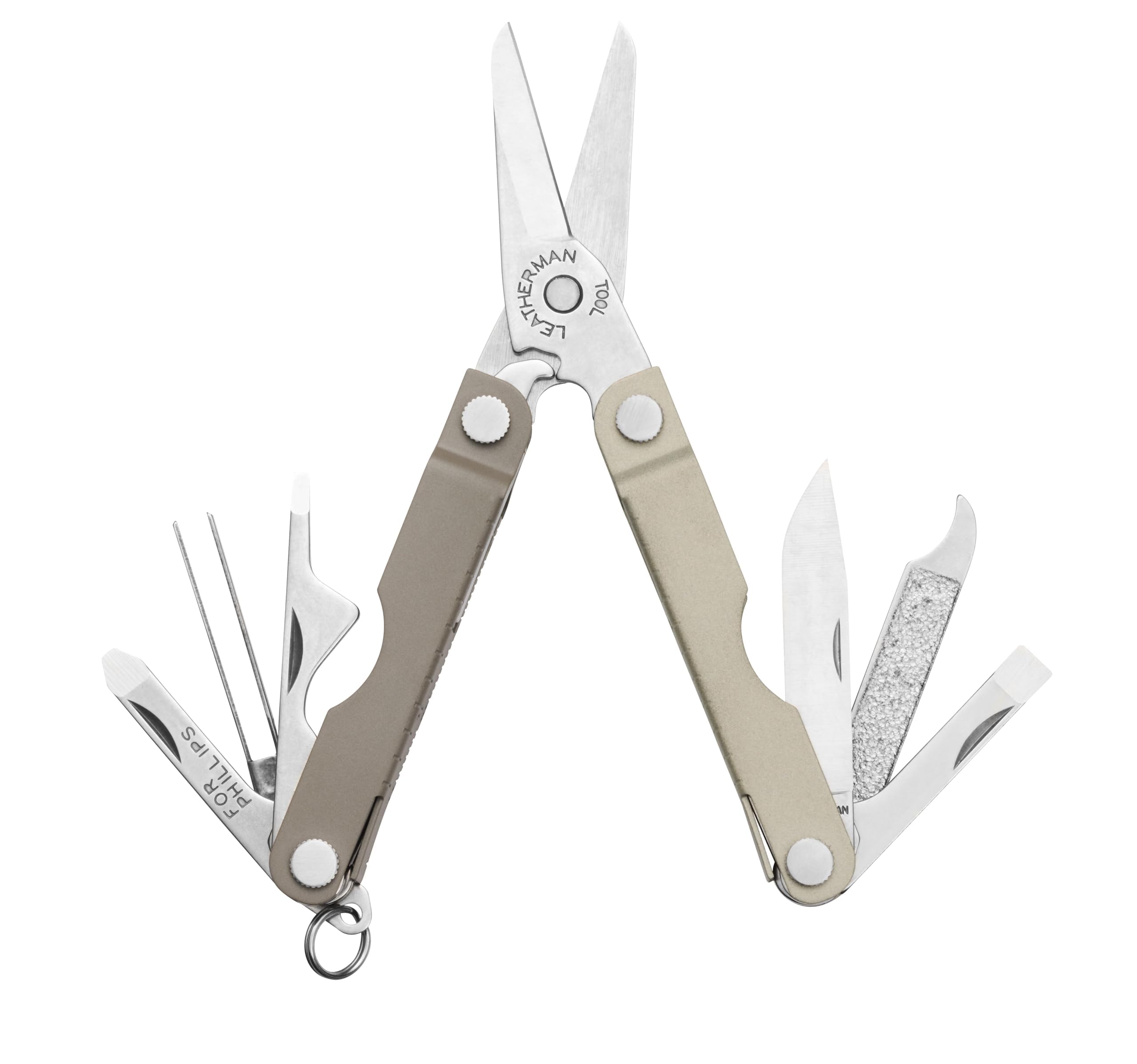 Leatherman Micra nail file and tweezers ready for grooming and fixes