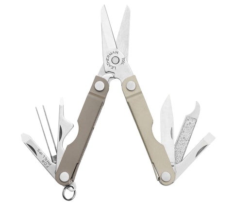 Leatherman Micra nail file and tweezers ready for grooming and fixes