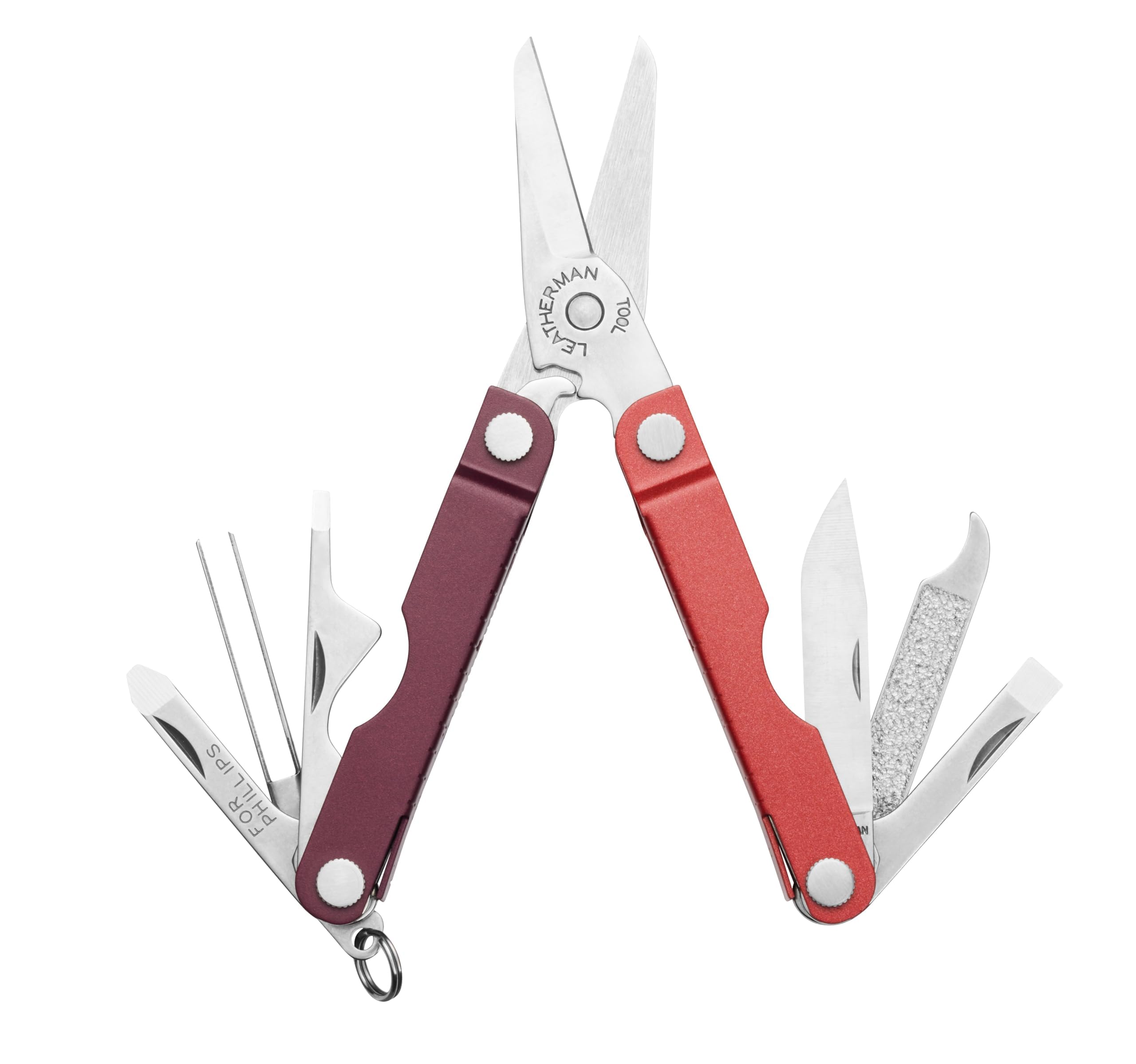 Leatherman Micra nail file for quick grooming touch-ups on the move.