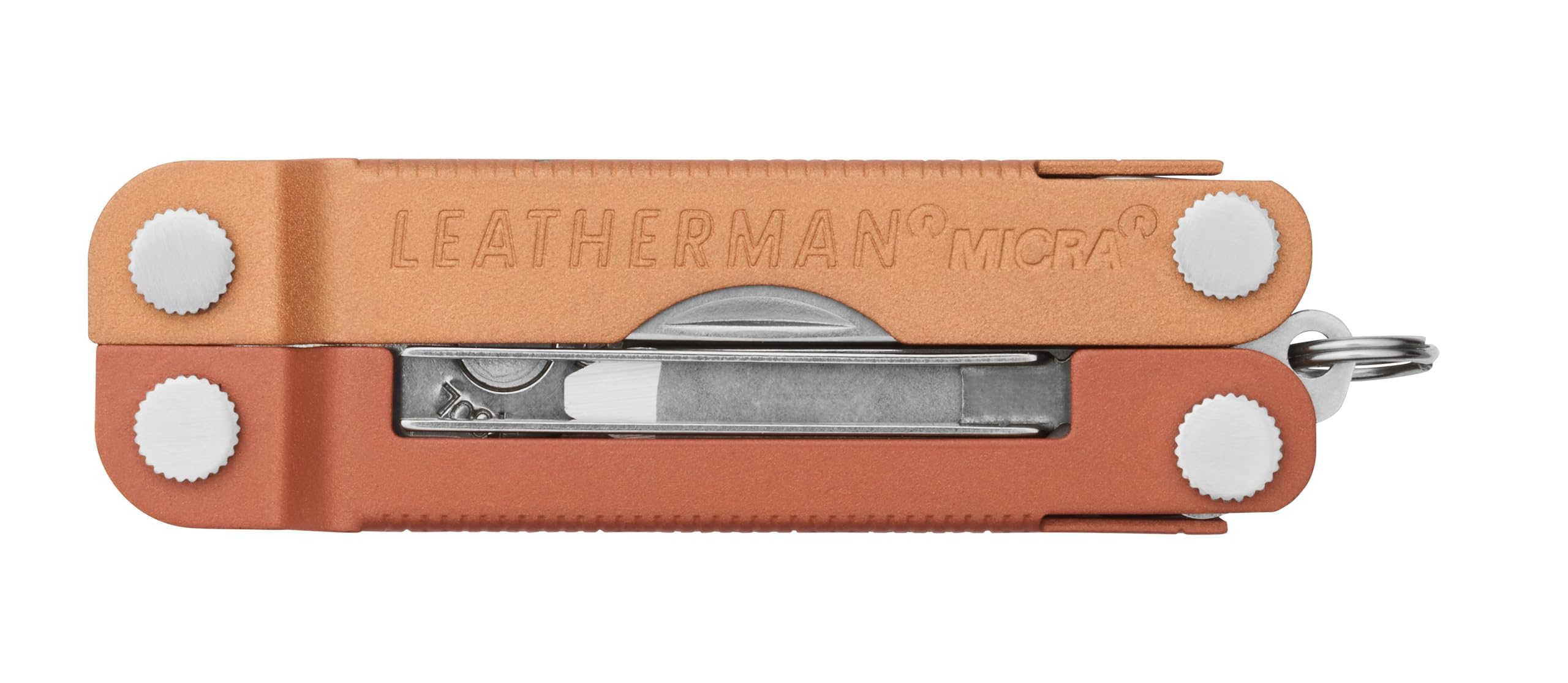 Leatherman Micra Pumpkin Spice nail-file keeps grooming on the go.