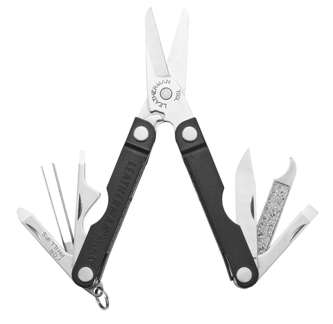 Leatherman Micra spring color closeup showing a stylish, compact tool for everyday carry.