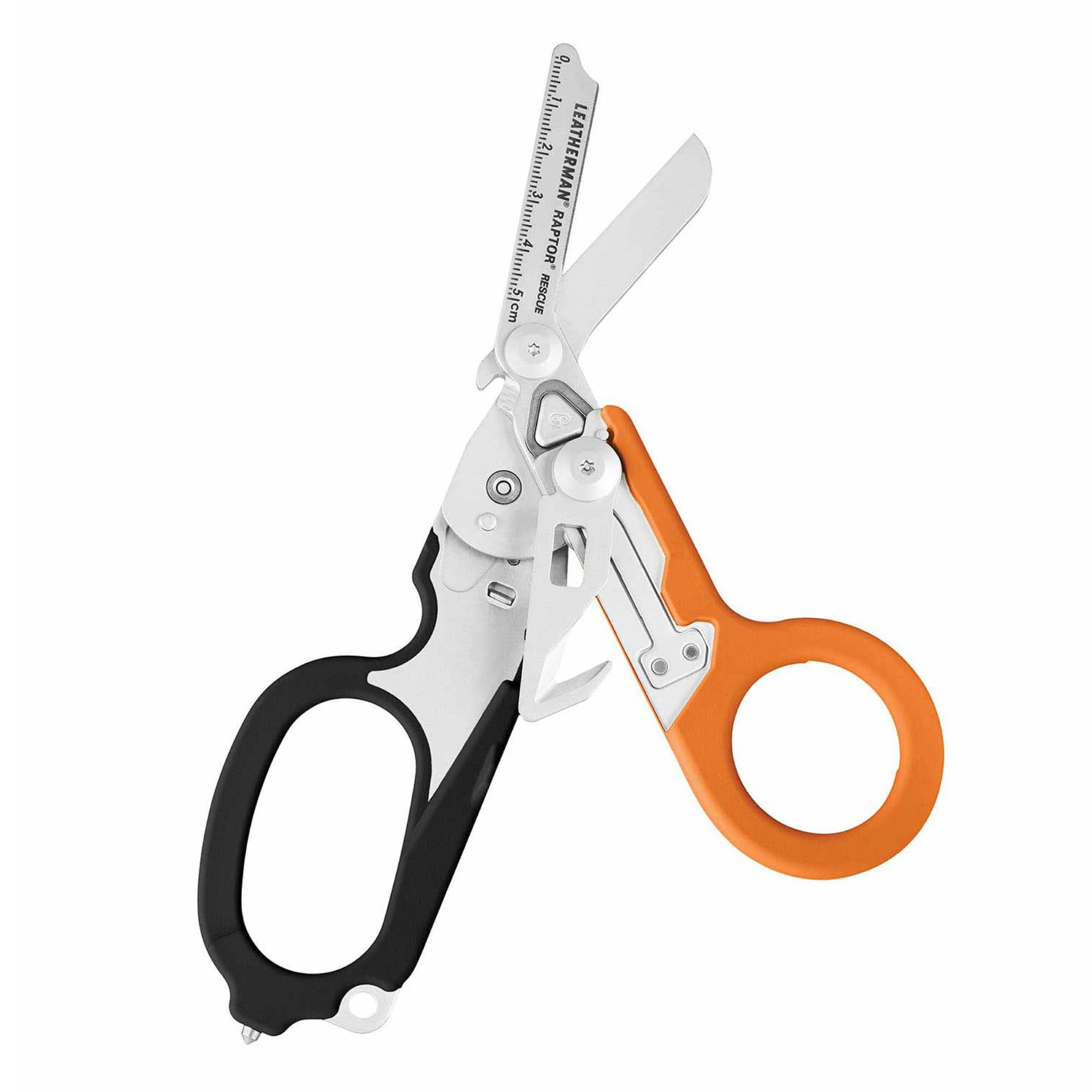 Leatherman Raptor Rescue 6-in-1 shears ready for multi-task use and quick rescue actions