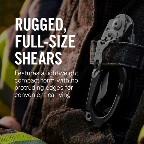 Leatherman Raptor Rescue in-use grip for fast access during critical moments