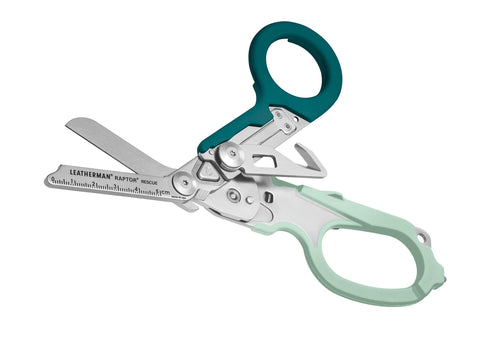 Locking blades on Leatherman Raptor Rescue enhance control during use