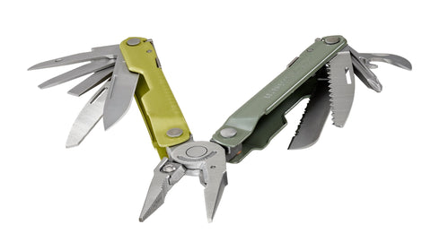 LEATHERMAN Rebar mossy slate saw ready for precise small cuts
