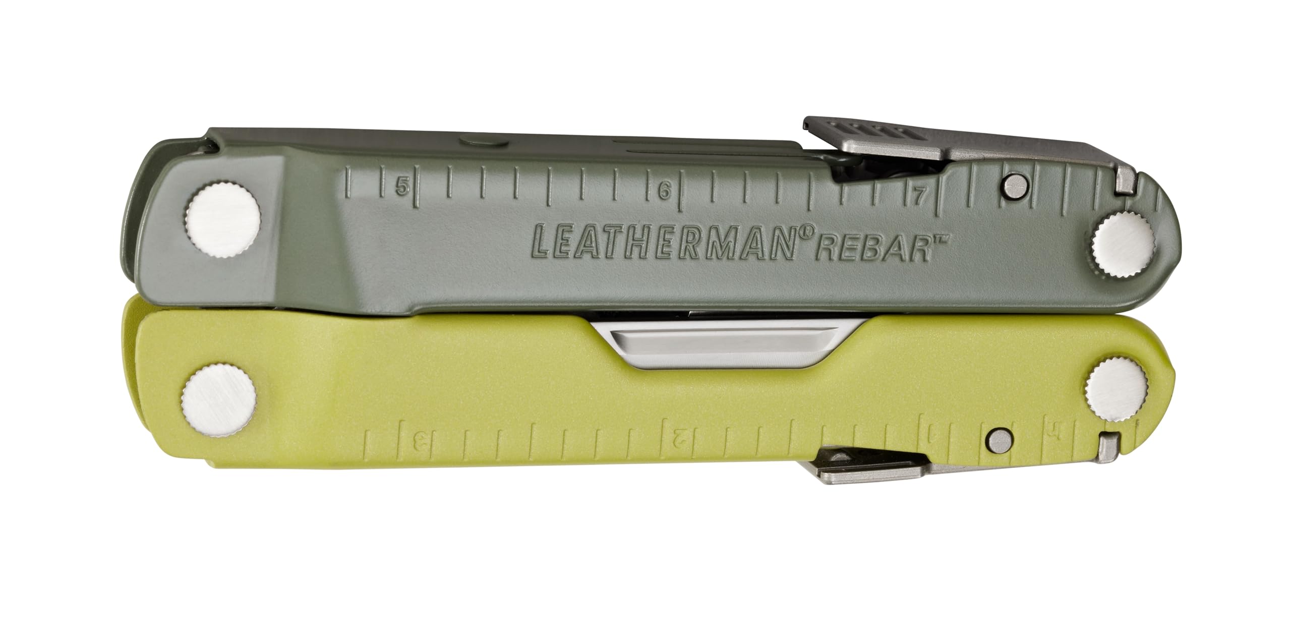 LEATHERMAN Rebar mossy slate with replaceable wire cutters for durable cuts