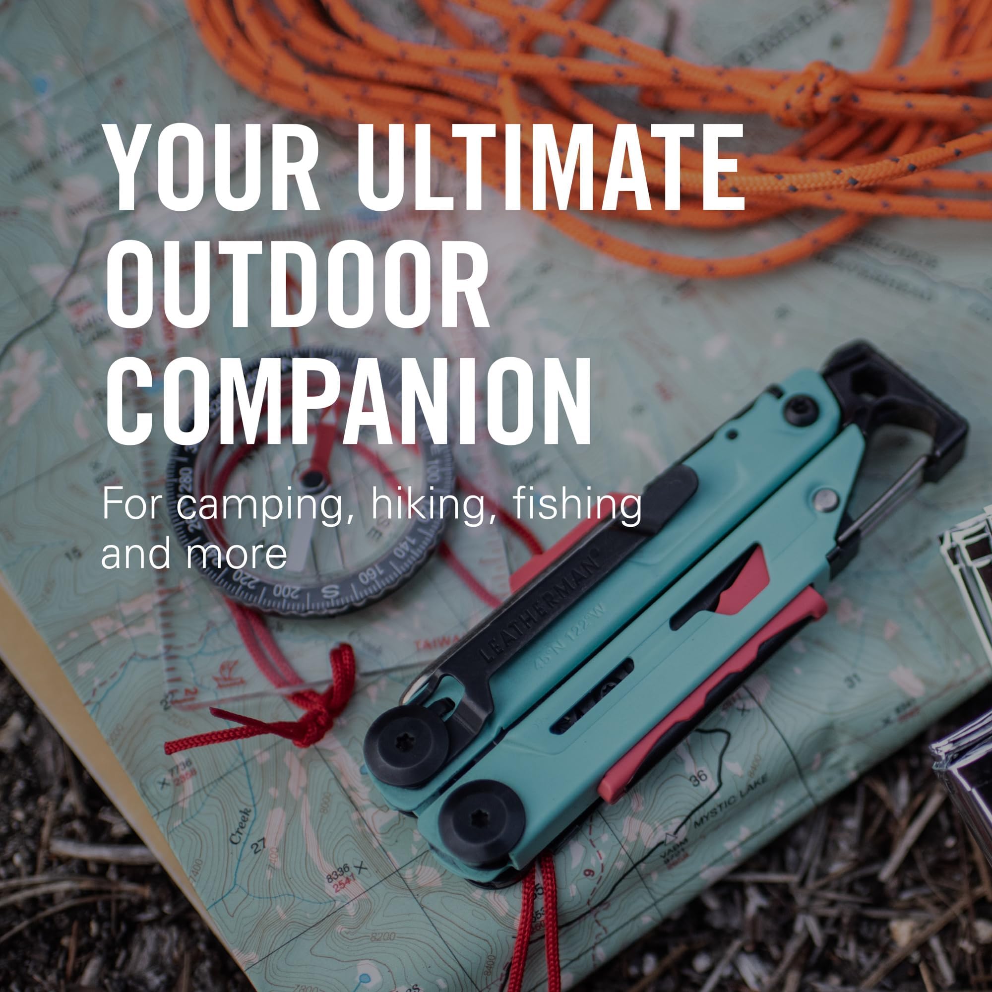 LEATHERMAN Signal fire-starter for camping warmth and cooking