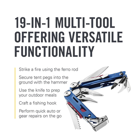 LEATHERMAN Signal knife blade ready for precise outdoor cuts