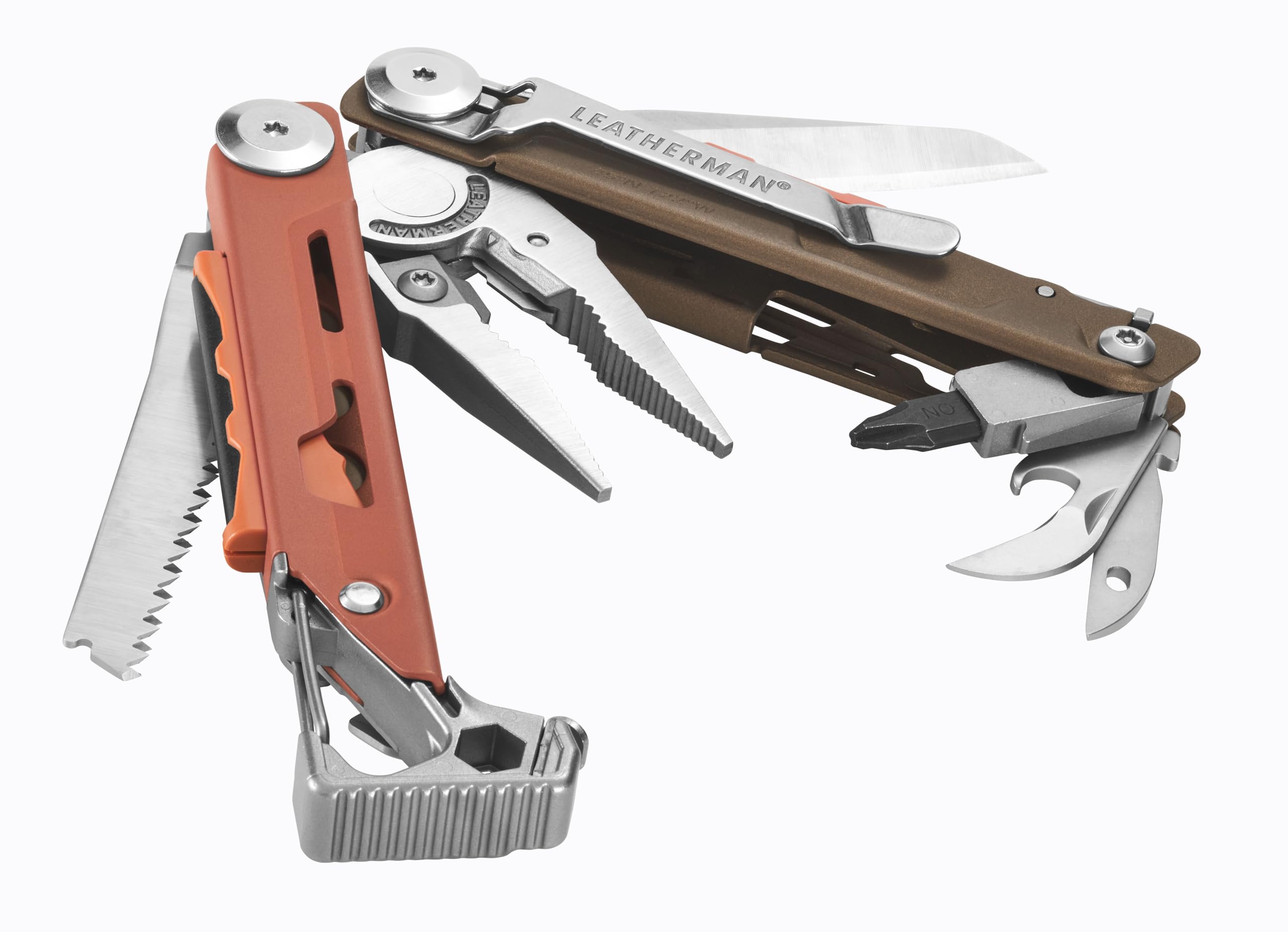 Leatherman Signal hammer helps anchor tents and stakes.