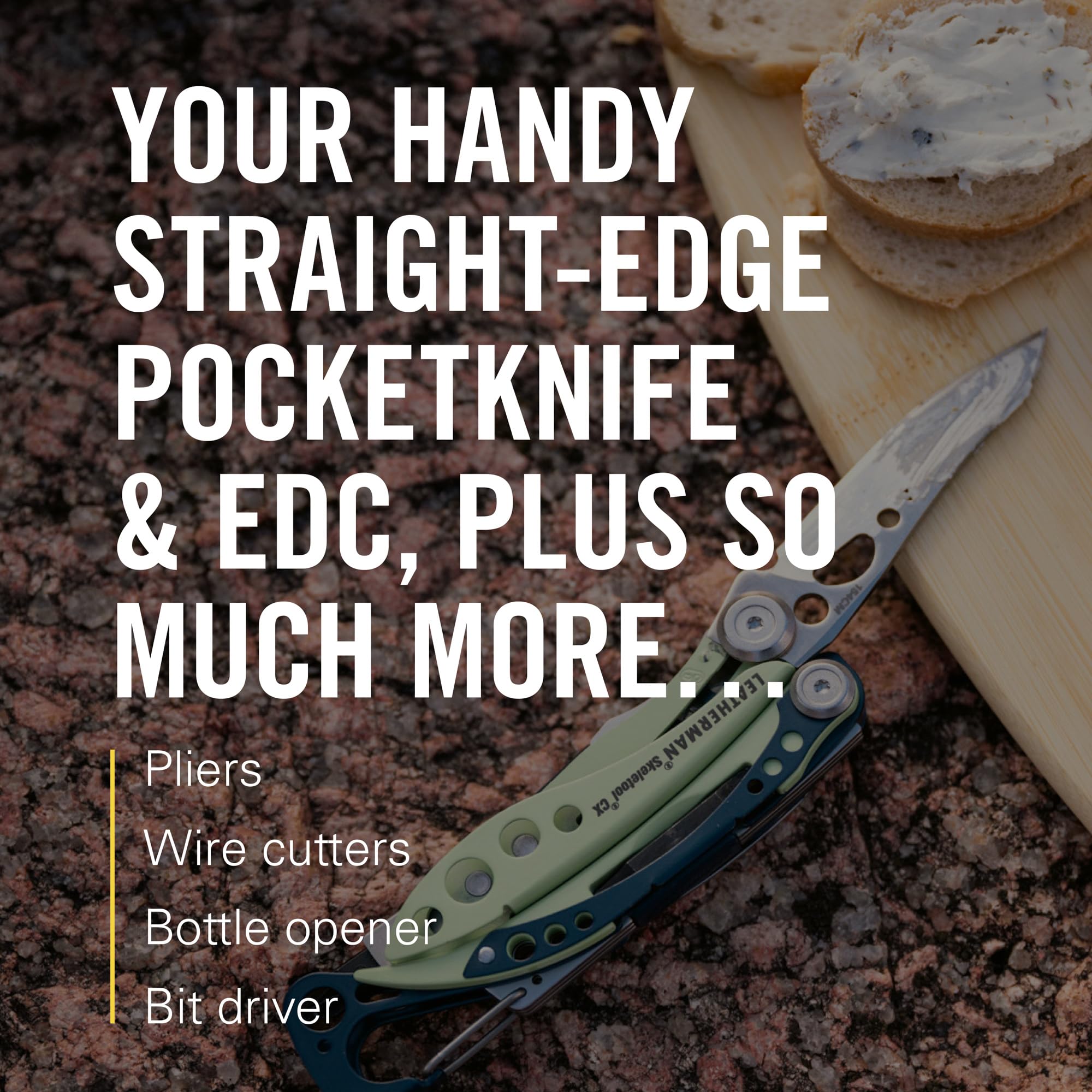 LEATHERMAN Skeletool CX bit driver for versatile repairs