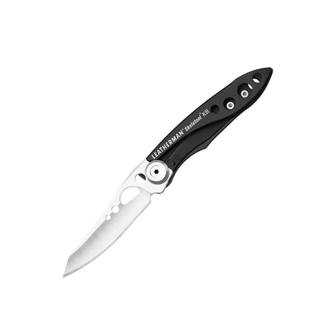 Leatherman Skeletool KB blade lock provides safe, confident use.
