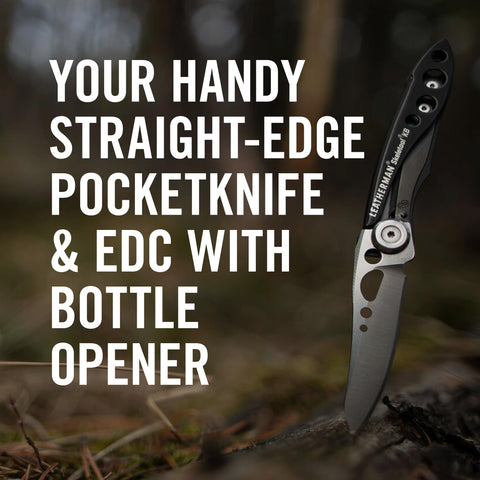 LEATHERMAN Skeletool KB pocket clip design keeps tool secure