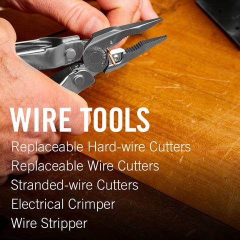 Leatherman Super Tool 300 compact 4.5-inch closed length for easy carry