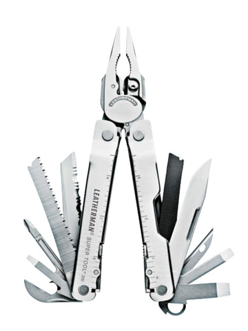 Leatherman Super Tool 300 pliers with gloves for tough tasks
