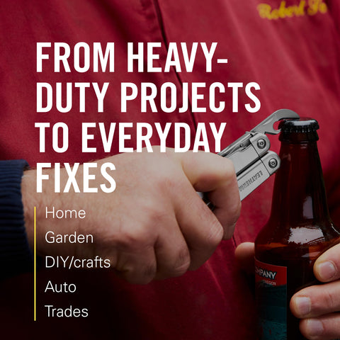 LEATHERMAN Surge screwdriver bits for quick fastener adjustments in real projects.