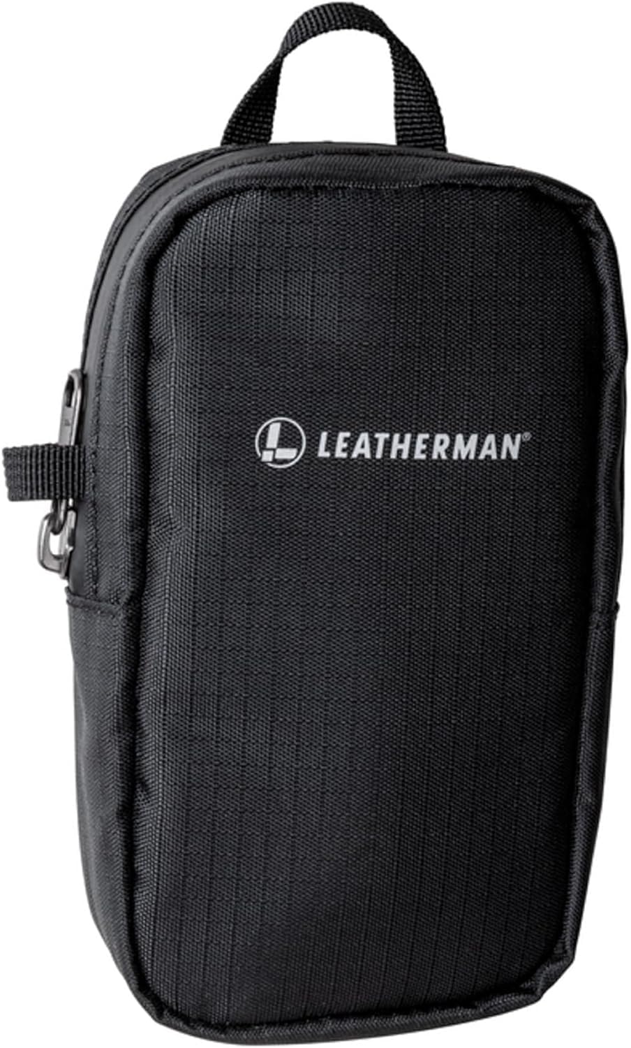 Leatherman Tool Pouch Black front view with seven pockets for quick access