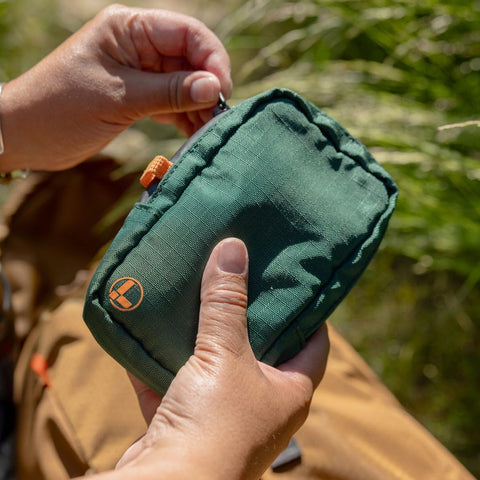 Leatherman Tool Pouch Hunter weather shell protects contents from elements