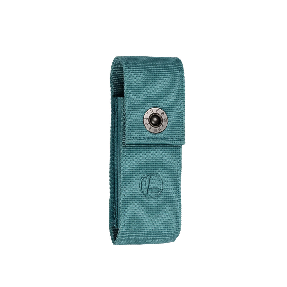 Leatherman Turquoise Nylon Sheath for Large tools keeps your multi-tool secure and accessible.
