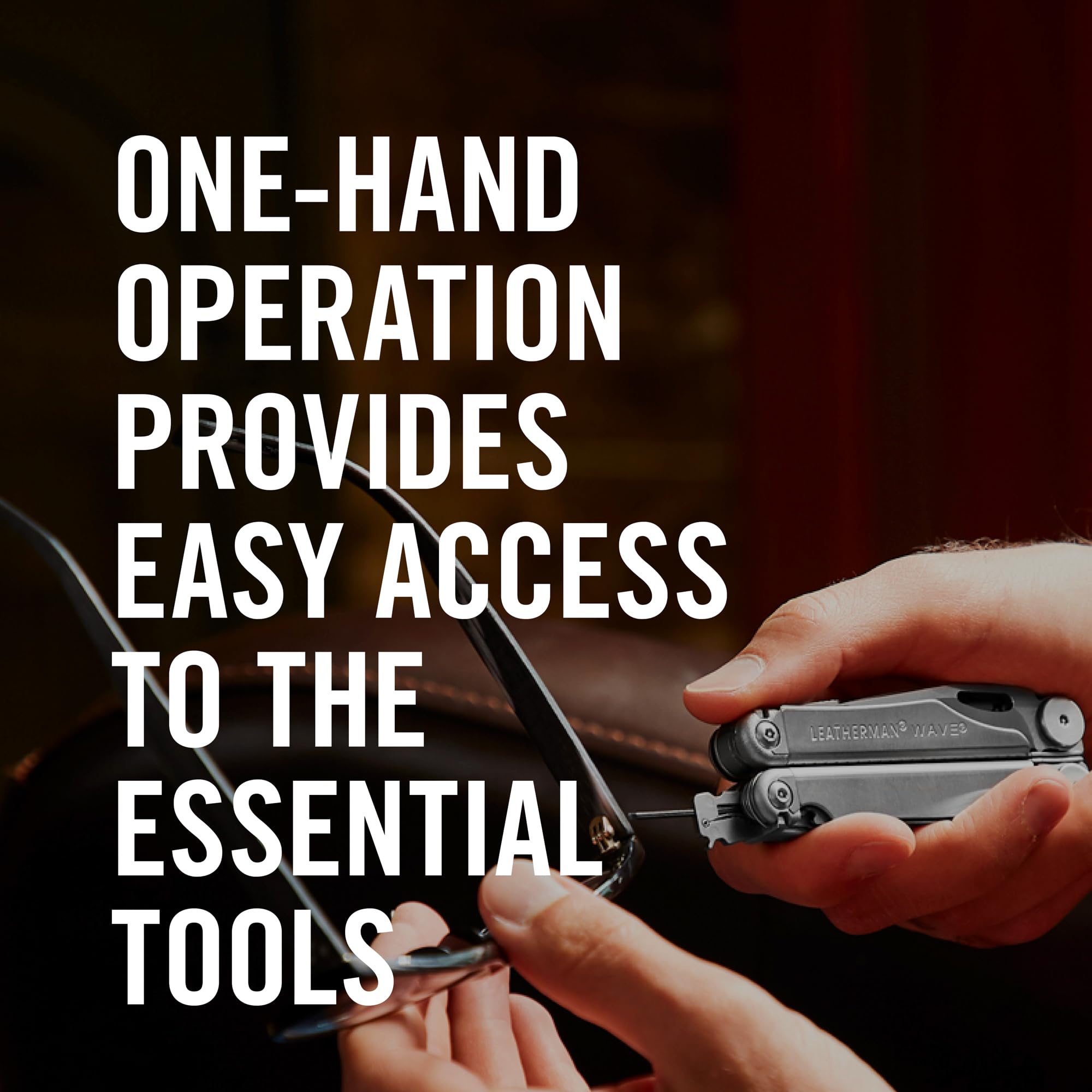 LEATHERMAN Wave+ compact tool for everyday carry and reliability.